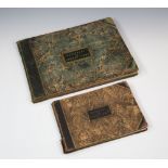 Two extremely rare bound copies of Moss prints, c.1829, both titled 'Guernsey & Jersey Views',