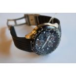 A Citizen Eco-Drive WR200 Skyhawk radio controlled Flight Chronograph gents wrist watch. excellent