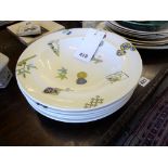 Royal Worcester Aesthetic movement bowls (4)