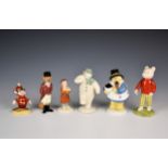 Royal Doulton - Coalport & Beswick figurines, to include Royal Doulton ' The Snowman '; ' James ',