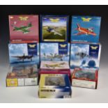 Eight boxed Corgi aircraft - various series, comprising Jet Fighter Power series - AA32401,