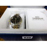 A Tissot PRS200 gentlemans wristwatch - 2004 boxed with paperwork.