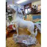 A Royal Doulton Fables unicorn, Monarch FB6501.