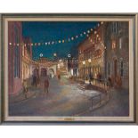 Margaret Waller (British, 20th century), Market Square, Christmas, St Peter Port; and Trinity