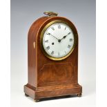 An early 19th century mahogany arched mantel clock by Richard Ganthony of London, with single