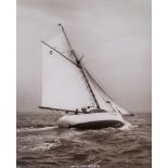 Beken of Cowes - a photograph of the yacht White Heather IV, c.1950, numbered 15624 and titled in