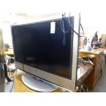 A Sony TV with 40inch screen.