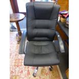 Leather executive office chair by Niceday.