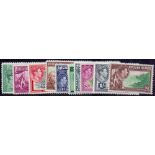 PITCAIRN STAMPS : 1940 unmounted mint set of 10 to 2/6 SG 1-8 Cat £75