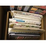 STAMPS: Small mixed box of stamps and covers,