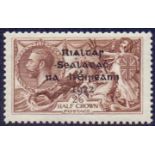 IRELAND STAMPS : 1922 GV 2/6 Reddish Brown Seahorse,