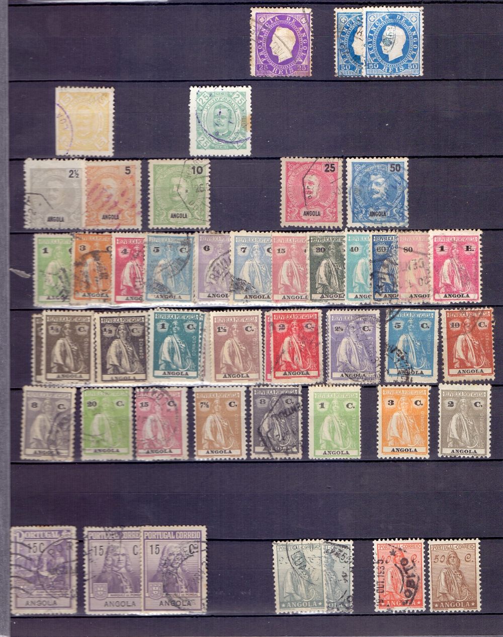 STAMPS : Stock book containing stamps mainly pre 1910 period from the colonies, Portuguese, Italian, - Image 2 of 3