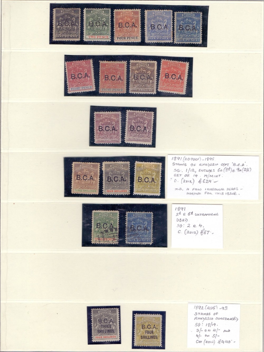 STAMPS : BRITISH AFRICA, mint collection in album inc Basutoland GV 1933 set & GVI 1938 set (2), - Image 3 of 6