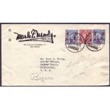 POSTAL HISTORY COVER : CHINA, 1940 June, commercial envelope sent from Shanghai to California,