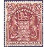 RHODESIA STAMPS : 1908 £2 Brown,