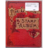 STAMPS : Pretty full red Lincoln All World album, appears to be all pre 1940 period.