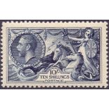 GREAT BRITAIN STAMPS : GB : 1934 Re-engraved Seahorse unmounted mint set of three 2/6 - 10/-,