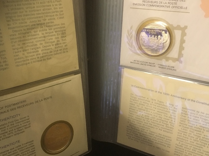 COINS : 36 commemorative coin covers 1975-6 each with a sterling silver medallion encapsulated. - Image 2 of 4