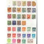 CHINA STAMPS : Small collection on eight pages inc 1885 small Dragons to 5ca used,