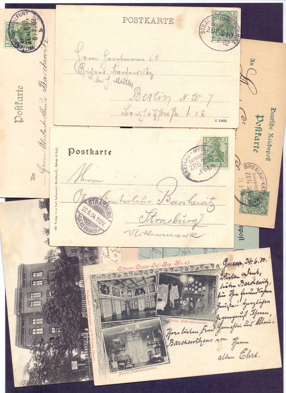 POSTAL HISTORY COVERS : GERMANY,