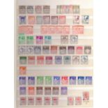 FRANCE STAMPS : Mint and used collection in six stock books,