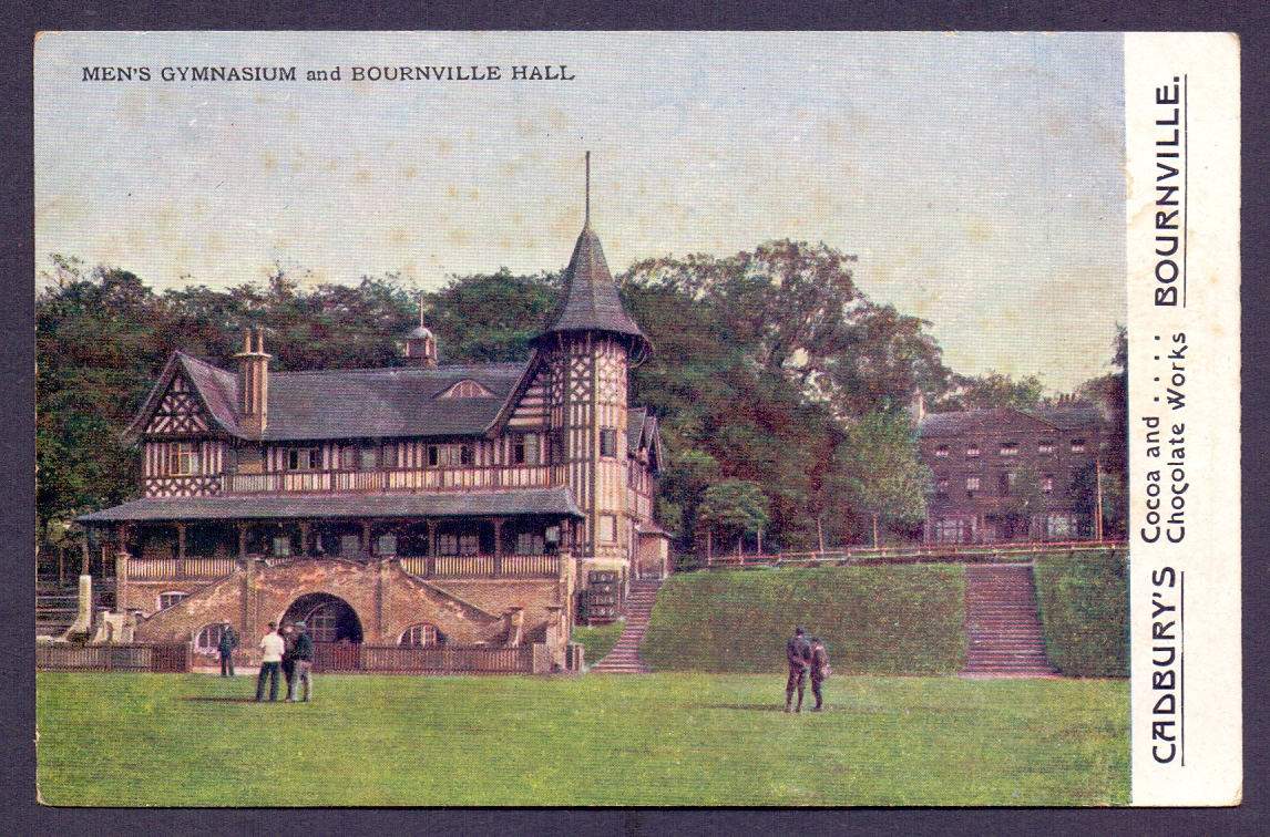 Cadbury Bourneville Postcard from Edwardian period