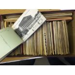 FRANCE, shoe box full of souvenir booklets of picture postcards, mostly dating from 1920s & 30s.