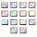 STAMPS : Collection of U/M and fine used Postage Due issues on album pages with Jersey,