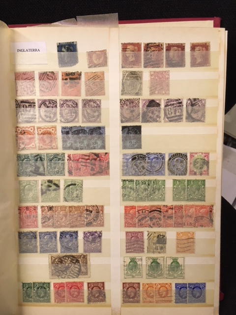 STAMPS : Stockbook with Belgium mint & used sets & singles, GB from QV to QEII, - Image 3 of 3