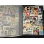 STAMPS : WORLD, mint selection in a stockbook with the odd used stamp.