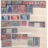 GERMANY STAMPS : Stockbook with a range of mint & used issues with some useful sets, odd values etc.