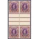 INDIA STAMPS : JIND, 1942 2r purple and brown,