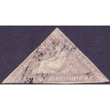 STAMPS : CAPE OF GOOD HOPE 1855 6d Pale Rose Lilac on white paper,