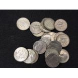 COINS : USA Silver Dollars 1880, 1890, 1891, 1922, 1923.