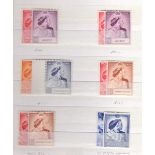 STAMPS : 1948 SILVER WEDDING, a selection of 19 mounted mint pairs & 3 used in a small stockbook,