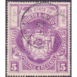 NORTH BORNEO STAMPS : 1894 $5 Bright Purple,