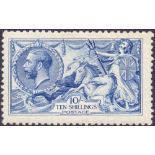 GREAT BRITAIN STAMPS : 1915 10/- Blue.