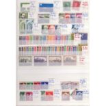 STAMPS : European collection in four stockbooks housing U/M and fine used sets, singles,