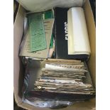 STAMPS : All World mixed rummage box ! including on and off paper etc.