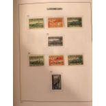 LUXEMBOURG STAMPS : Mint and used collection in Davo Album Vol 1.