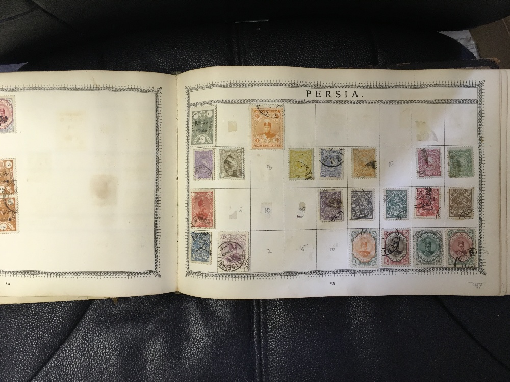 STAMPS : Two boxes of mixed World stamps in various albums, including GB , Gibraltar, Malta, Canada, - Image 6 of 7