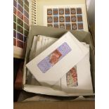 STAMPS : Large glory box of mainly loose stamps sorted into countries (1000's)