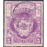 NORTH BORNEO STAMPS : 1894 $5 Bright Pur