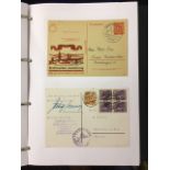 POSTAL HISTORY : GERMANY, on album pages