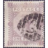 GREAT BRITAIN STAMPS : 1878 £1 Brown Lil