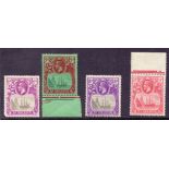 ST HELENA STAMPS : 1922 mounted mint 1/2