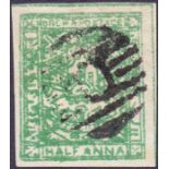 INDIA STAMPS : ORCHHA, 1913 1/2 anna gre