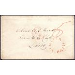 POSTAL HISTORY : ST KITTS, 1860 envelope
