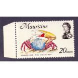 MAURITIUS STAMPS : 1972 20c Fiddler Crab