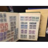 STAMPS : EUROPE, two stockbooks & a fold